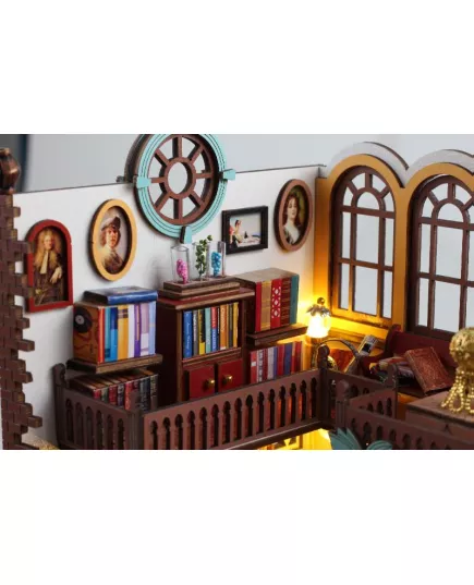  Румбокс Магічна книгарня ★ DIY Craft TSZH216Z + пилозахисний купол, фотографія 30 