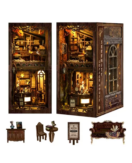  Book Nook Serenity Coffee House ★ DX Craft BV02-012, фото 8 