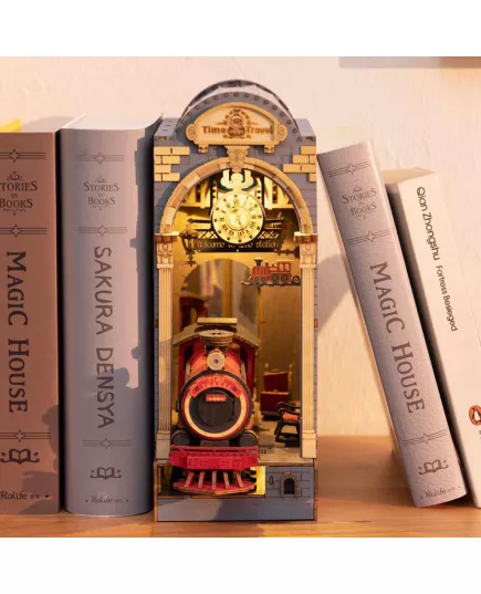  Румбокс Time Travel ★ Book Nook Rolife Robotime TGB04, фото 3 