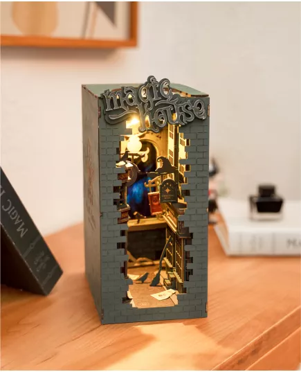  Бук Нук Румбокс Magic House ★ Book Nook Rolife Robotime TGB03, фото 5 