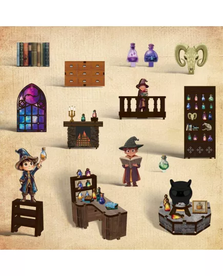  Book Nook Alchemy Master ★ DX Craft BV02-013, фото 28 