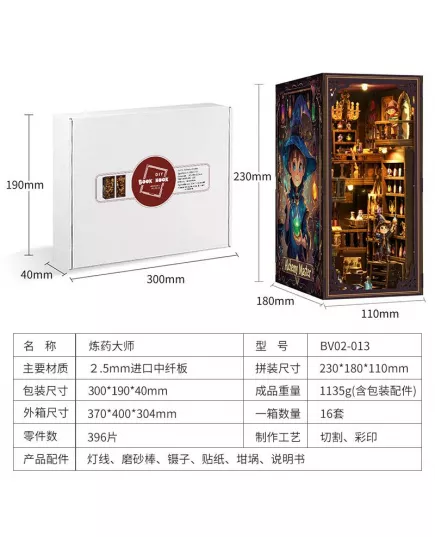  Book Nook Alchemy Master ★ DX Craft BV02-013, фото 36 