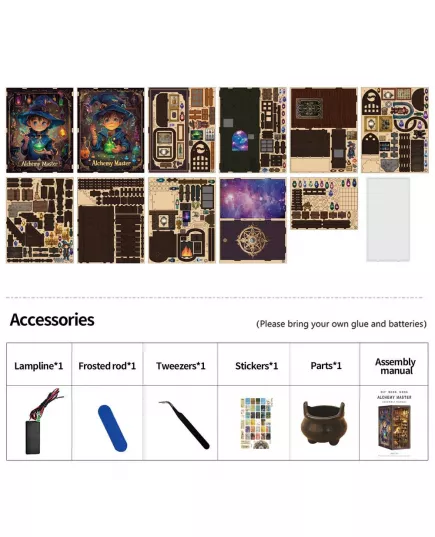  Book Nook Alchemy Master ★ DX Craft BV02-013, фото 34 