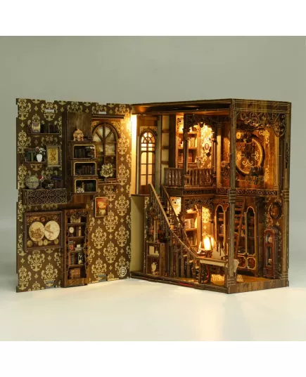  Book Nook Antique Book Collection Room ★ DX Craft BV02-008, фото 9 