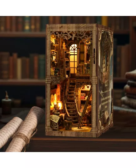  Book Nook Antique Book Collection Room ★ DX Craft BV02-008, фото 12 