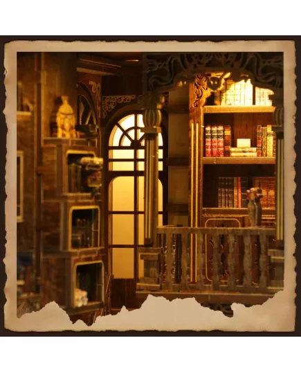  Book Nook Antique Book Collection Room ★ DX Craft BV02-008, фото 15 