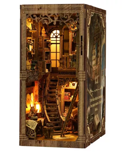  Book Nook Antique Book Collection Room ★ DX Craft BV02-008, фото 4 