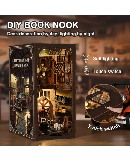  Book Nook Craftsmanship Repair Shop ★ DX Craft BV02-016, фото 33 