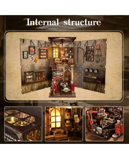  Book Nook Craftsmanship Repair Shop ★ DX Craft BV02-016, фото 37 