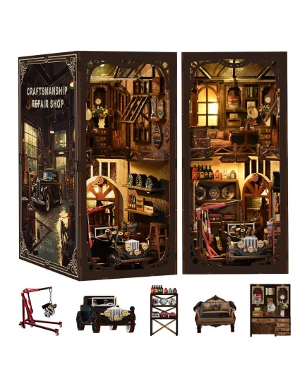  Book Nook Craftsmanship Repair Shop ★ DX Craft BV02-016, фото 39 