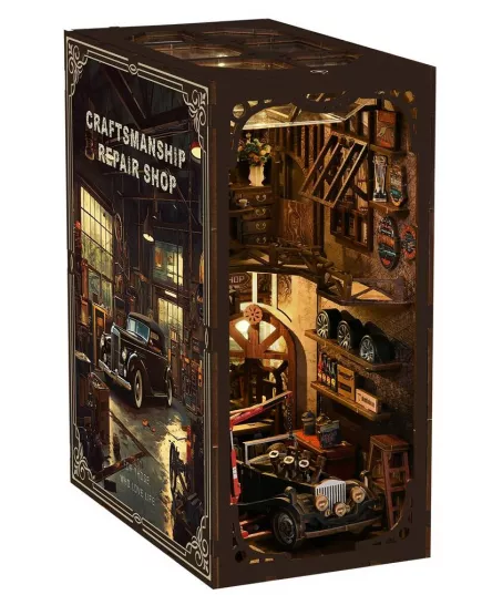 Book Nook Craftsmanship Repair Shop ★ DX Craft BV02-016, фото 9 
