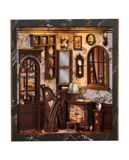  Book Nook European Melody Musical Instrument Box ★ DX Craft AH01-004, фото 2 