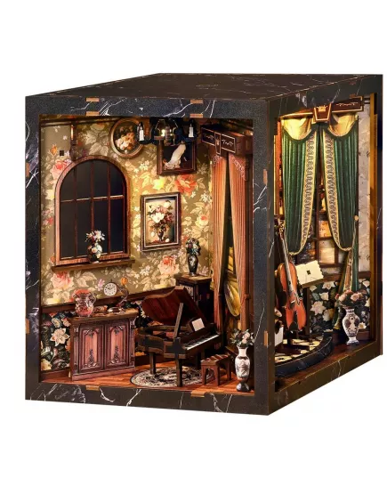  Book Nook European Melody Musical Instrument Box ★ DX Craft AH01-004, фото 12 