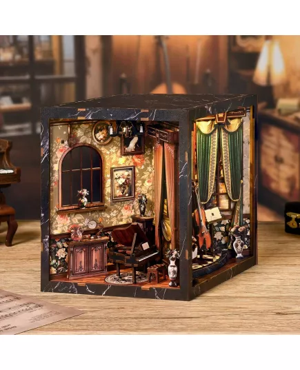  Book Nook European Melody Musical Instrument Box ★ DX Craft AH01-004, фото 35 