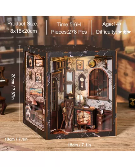  Book Nook European Melody Musical Instrument Box ★ DX Craft AH01-004, фото 39 