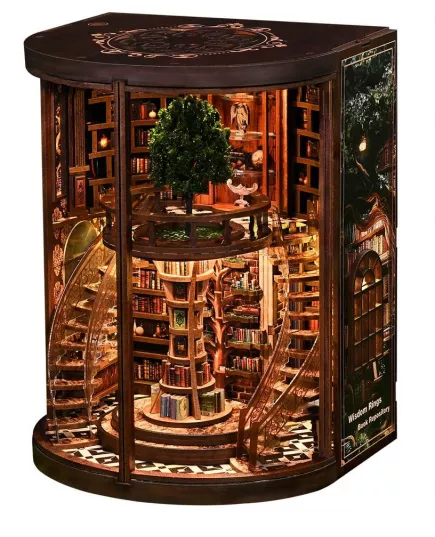  Book Nook Wisdom Rings Book Repository ★ DX Craft AH01-005, фото 14 