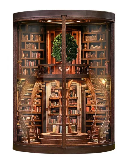  Book Nook Wisdom Rings Book Repository ★ DX Craft AH01-005, фото 3 