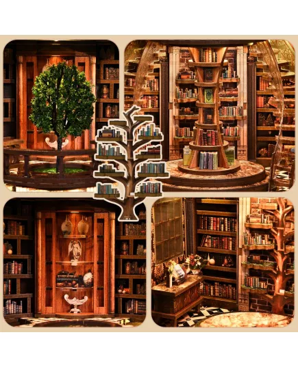  Book Nook Wisdom Rings Book Repository ★ DX Craft AH01-005, фото 18 