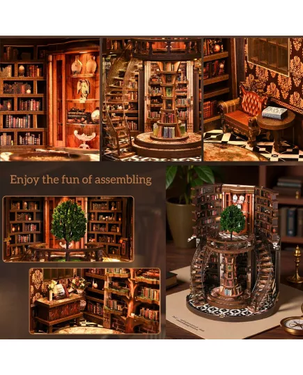  Book Nook Wisdom Rings Book Repository ★ DX Craft AH01-005, фото 34 