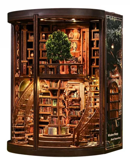 Book Nook Wisdom Rings Book Repository ★ DX Craft AH01-005, фото 7 