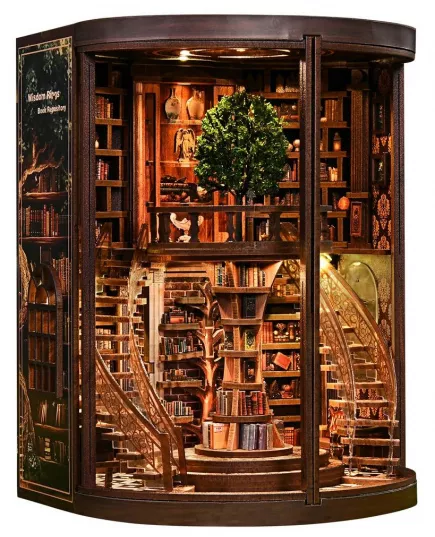  Book Nook Wisdom Rings Book Repository ★ DX Craft AH01-005, фото 9 