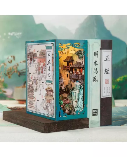  Book Nook Su Dongpo Life  ★ Cute Bee DIY, фото 3 