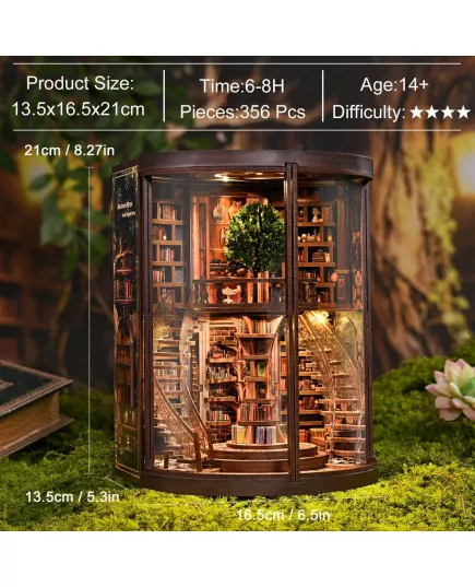  Book Nook Wisdom Rings Book Repository ★ DX Craft AH01-005, фото 1 