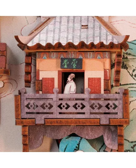  Book Nook Su Dongpo Life  ★ Cute Bee DIY, фото 11 